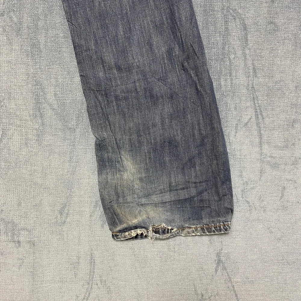 Levi's 514 Jeans Mens 36x32 Blue Denim Cotton Stretch All Day Comfort Straight